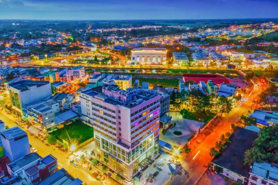 Kiên Giang => Hậu Giang Kiên Giang => Hậu Giang